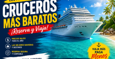 Cruceros baratos para 2026 y 2027 en todos los puertos