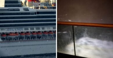 Carnival Sunshine Diverts Out to Sea to Avoid Giant Nor’easter Storm