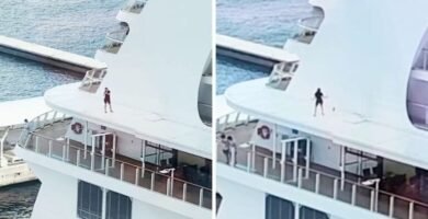 Norwegian Cruise Line Guest’s Risky Climb for a Selfie